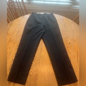 Pendelton Black Wool Trousers Slacks Lined Dress Pants Size 10P Petite Office